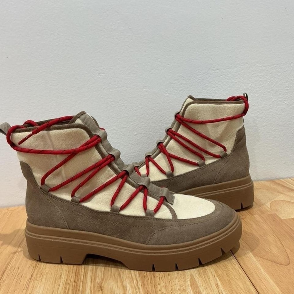 'Dr. Scholl's suede lace up boots Men's Size US 9.5